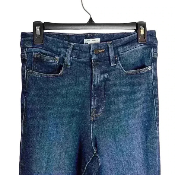 GOOD American Good Waist with Chewed Back Pockets Indigo203 Size 8/29 - Picture 3 of 8